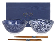 Carica l&#39;immagine nel visualizzatore di Gallery, Set ramen Tokyo Design Studio Nippon Blue
