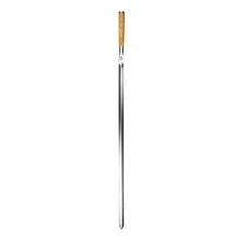 Carica l&#39;immagine nel visualizzatore di Gallery, Spiedo acciaio forgiato a V Churrasco cm.50
