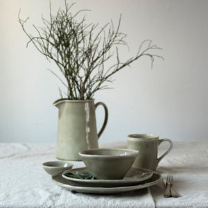 Piatto fondo Ø23.5 organic Olive DUTCH ROSE