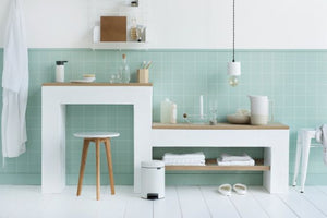 Pattumiera a pedale NewIcon Brabantia 3 lt Fresh White