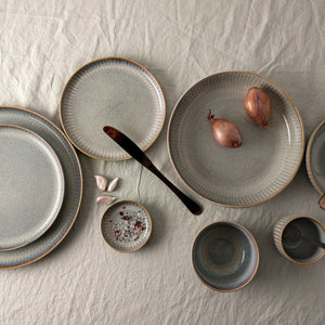 Piatto piano dessert Ø18 Sapphire Grey DUTCH ROSE