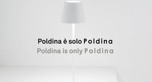 Lampada da terra Poldina Pro XXL Bianca