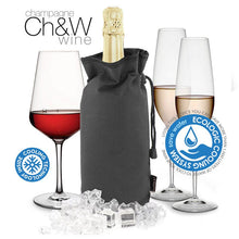 Carica l&#39;immagine nel visualizzatore di Gallery, Raffreddavino/champagne CoolerBag Pulltex Grey
