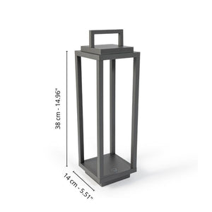 Lampada led portatile ricaricabile AB+ Resort Bianca