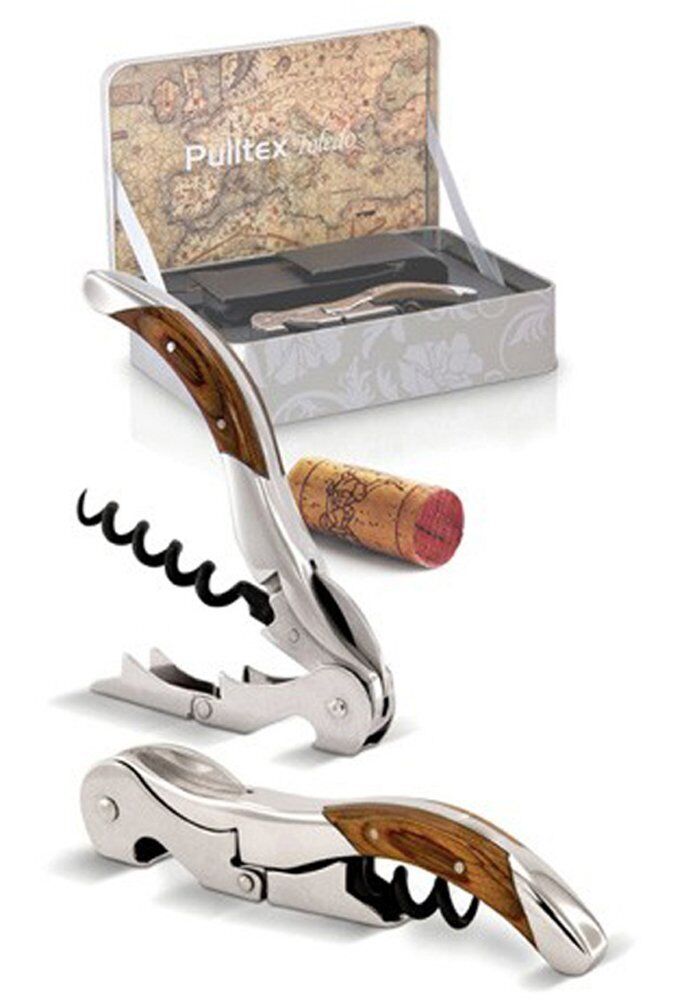 Set Cavatappi e custodia Toledo professionale Pulltex hand made