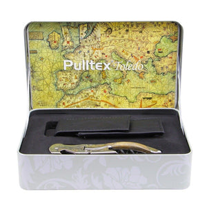 Set Cavatappi e custodia Toledo professionale Pulltex hand made