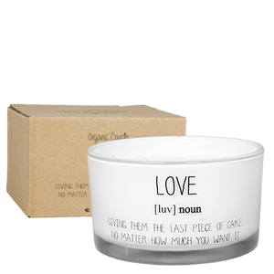 Candela di soia Love MyFlame 5*9