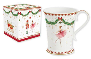Tazza 300 ml in porcellana in scatola regalo MAGIE DE NOEL