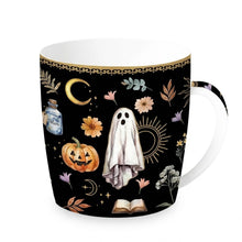 Carica l'immagine nel visualizzatore di Gallery, Tazza porcellana in scatola di latta Halloween Night
