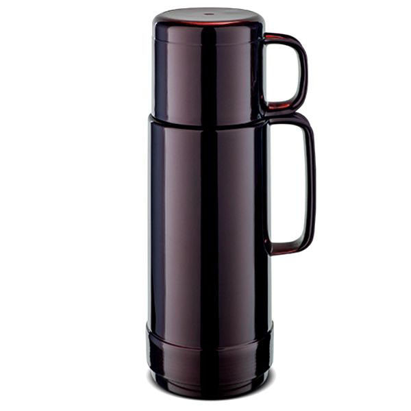 Thermos lt.0,75 Retro Style '80 Rotpunkt Black Cherry