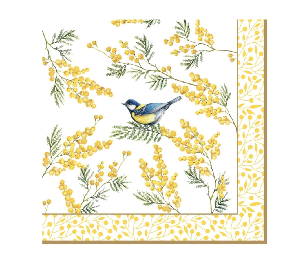 Confezione 20 tovaglioli di carta Mimosa Easy Life