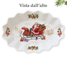 Carica l&#39;immagine nel visualizzatore di Gallery, Piatto da portata ovale in porcellana in confezione regalo Christmas Memories

