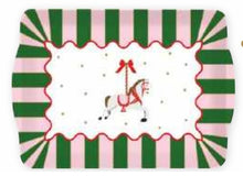 Carica l&#39;immagine nel visualizzatore di Gallery, Vassoio con manici in melammina 22x15 CHRISTMAS TWIST
