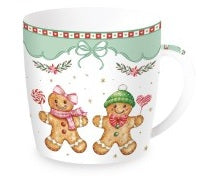 Carica l&#39;immagine nel visualizzatore di Gallery, Tazza in porcellana con scatola di latta &quot;Sweet Christmas&quot;
