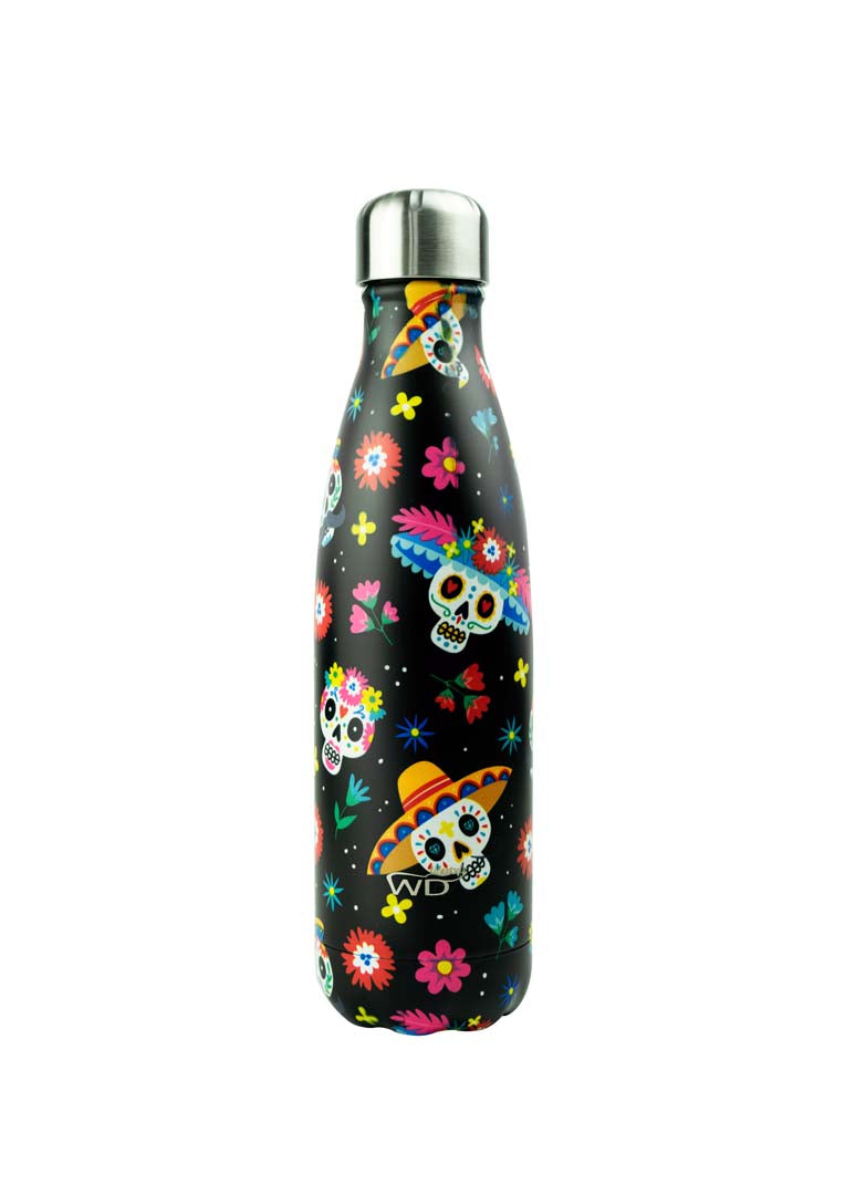 Bottiglia termica lt 0.5 Sugar Skulls