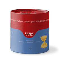 Carica l&#39;immagine nel visualizzatore di Gallery, Bicchiere in vetro con soggetto interno Pasta Raviolo
