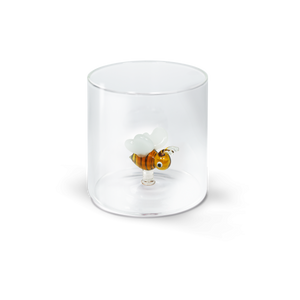 Bicchiere in vetro con soggetto interno WD Lifestyle Ape