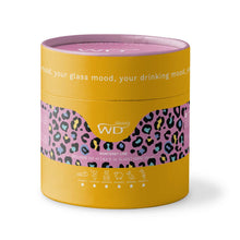 Carica l&#39;immagine nel visualizzatore di Gallery, Bicchiere in vetro con soggetto interno Rinoceronte
