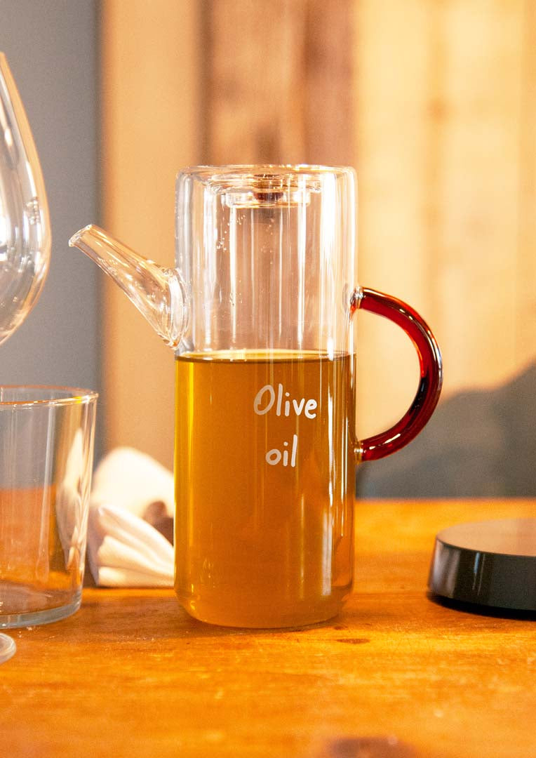 Oliera in vetro borosilicato WD Lifestyle Olive Oil