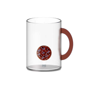 Tazza in vetro borosilicato Biscotto