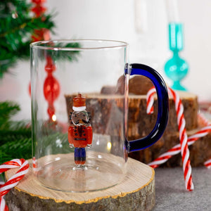 Tazza in vetro borosilicato Nutcracker