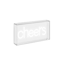 Carica l&#39;immagine nel visualizzatore di Gallery, Insegna neon con scritta decorativa Cheers
