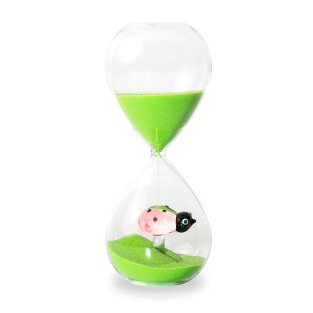 Clessidra in vetro 15min Coccinella