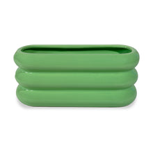 Carica l'immagine nel visualizzatore di Gallery, Portavaso oblungo cm.25 Verde
