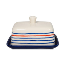 Carica l'immagine nel visualizzatore di Gallery, Burriera in ceramica Sintra Line righe
