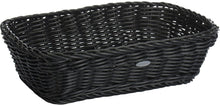 Carica l&#39;immagine nel visualizzatore di Gallery, Cestino PP rettangolare 31x21x9 nero

