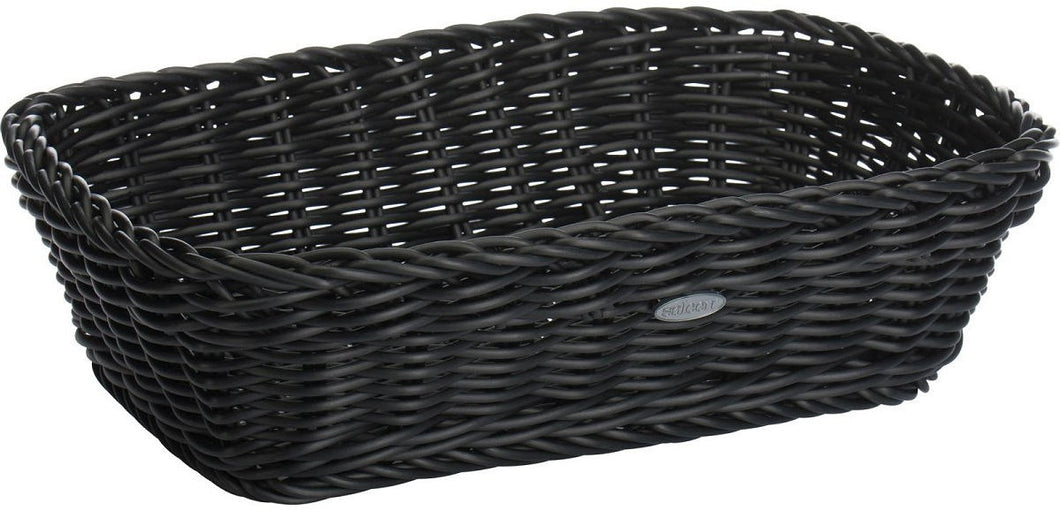 Cestino PP rettangolare 31x21x9 nero