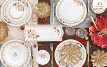 Carica l&#39;immagine nel visualizzatore di Gallery, Tazza colazione con piatto WHITE ELEGANCE
