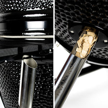 Carica l&#39;immagine nel visualizzatore di Gallery, Barbecue a carbone Yakiniku Kamado Medium Basic Black Edition
