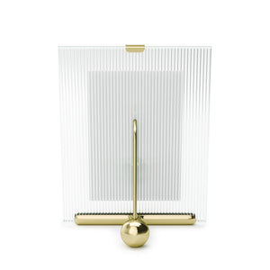 Cornice portafoto 20x25 Flute ottone