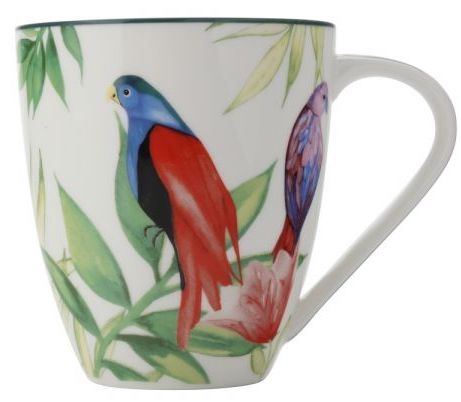 Tazza mug Tropical Nights white Christopher Vine