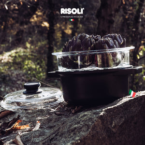Casseruola Vaporiera alluminio pressofuso RISOLÌ VAPORPLUS