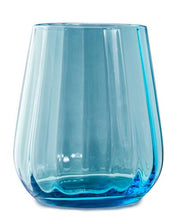 Carica l&#39;immagine nel visualizzatore di Gallery, Bicchiere tumbler Rinascimento Livellara 6 pezzi Turquoise 400ml
