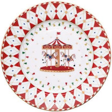 Carica l&#39;immagine nel visualizzatore di Gallery, Piatto dessert in porcellana Ø19 cm Christmas Wonderland
