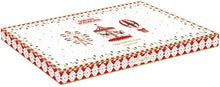 Carica l&#39;immagine nel visualizzatore di Gallery, Vassoio  in porcellana 35x15 Christmas Wonderland
