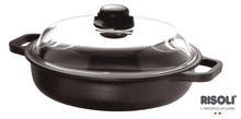 Carica l&#39;immagine nel visualizzatore di Gallery, Tegame Ø32 alluminio pressofuso RISOLÌ BLACK PLUS
