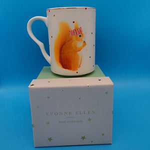Tazza Yvonne Ellen Scoiattolo Christmas Edition