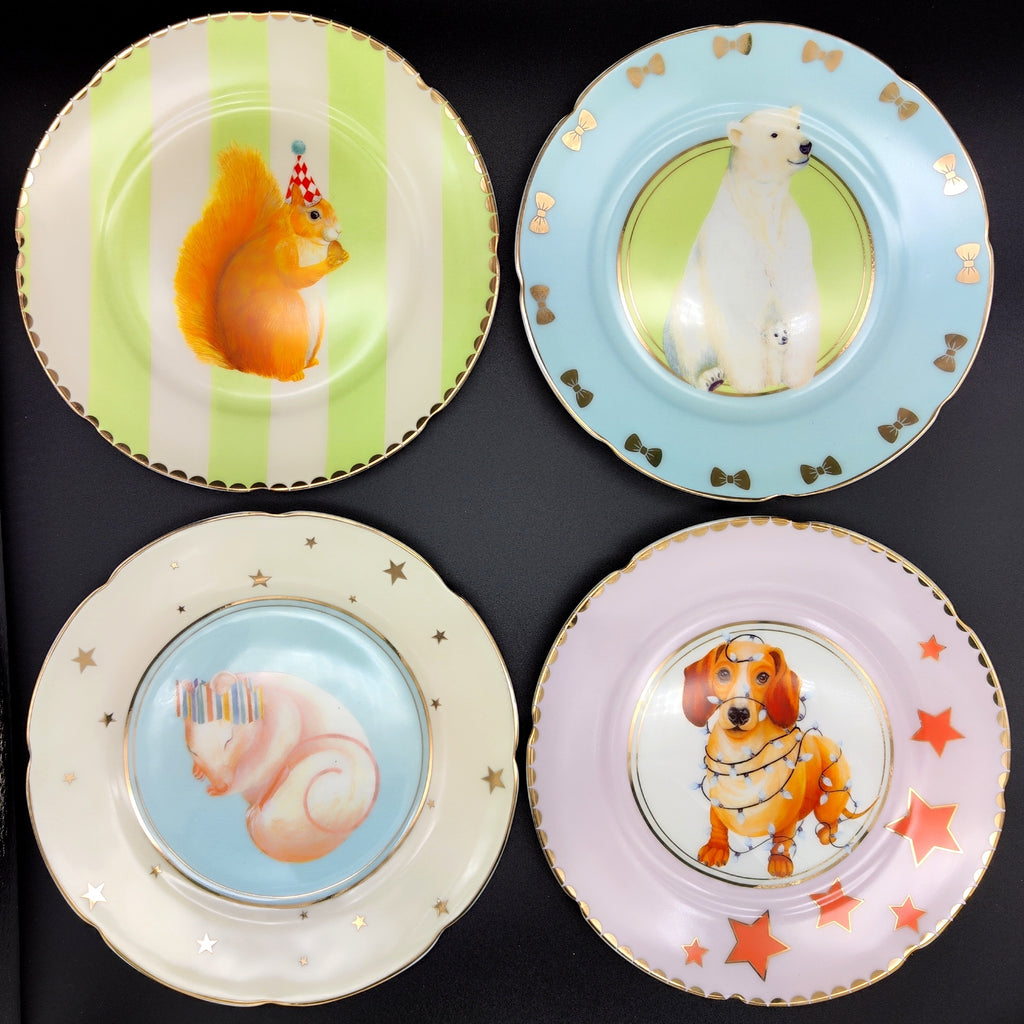 Set 4 piatti torta Yvonne Ellen Christmas Edition 2022