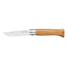 Carica l&#39;immagine nel visualizzatore di Gallery, Coltello a serramanico OPINEL N°08 lama inox Manico Ulivo
