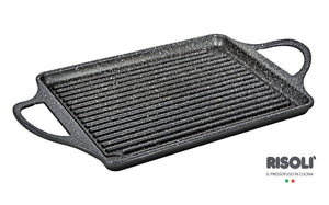 Piastra servigrill in alluminio pressofuso RISOLÌ GRANITO
