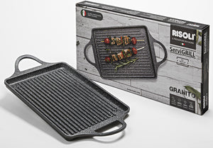 Piastra servigrill in alluminio pressofuso RISOLÌ GRANITO