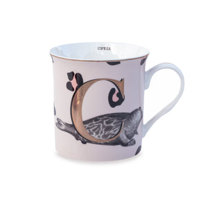 Tazza Alphabet Mug Gold Edition Yvonne Ellen