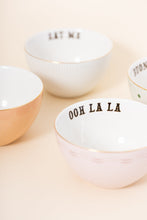 Carica l&#39;immagine nel visualizzatore di Gallery, Set 4 ciotole Yvonne Ellen Slogan
