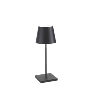 Lampada da Tavolo Poldina Pro Mini Grigio Scuro