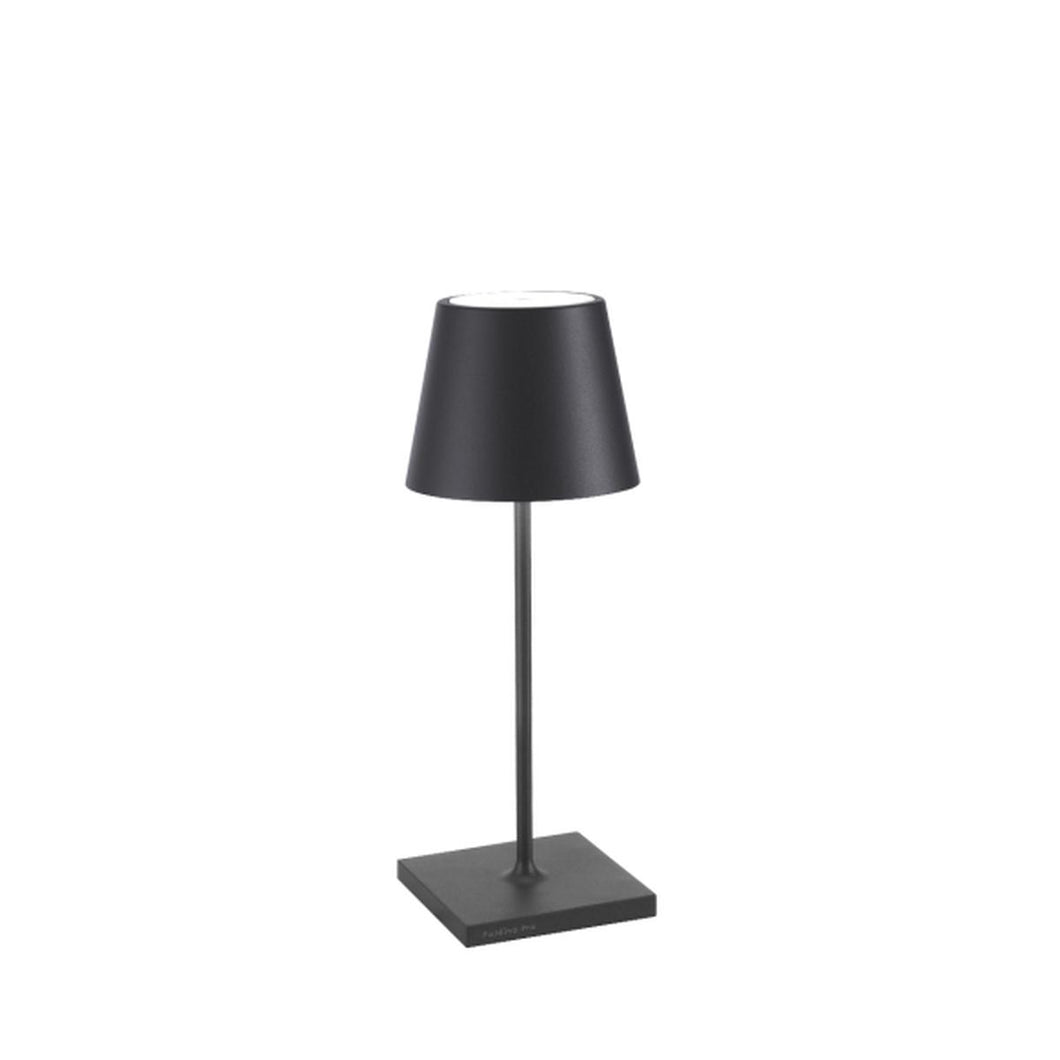Lampada da Tavolo Poldina Pro Mini Grigio Scuro
