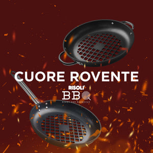 Paelera alluminio pressofuso RISOLÌ BBQ